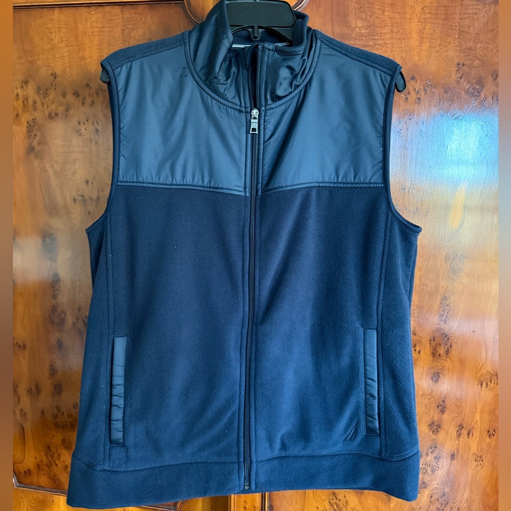 Nautica Navy Blue Men's Fleece Vest